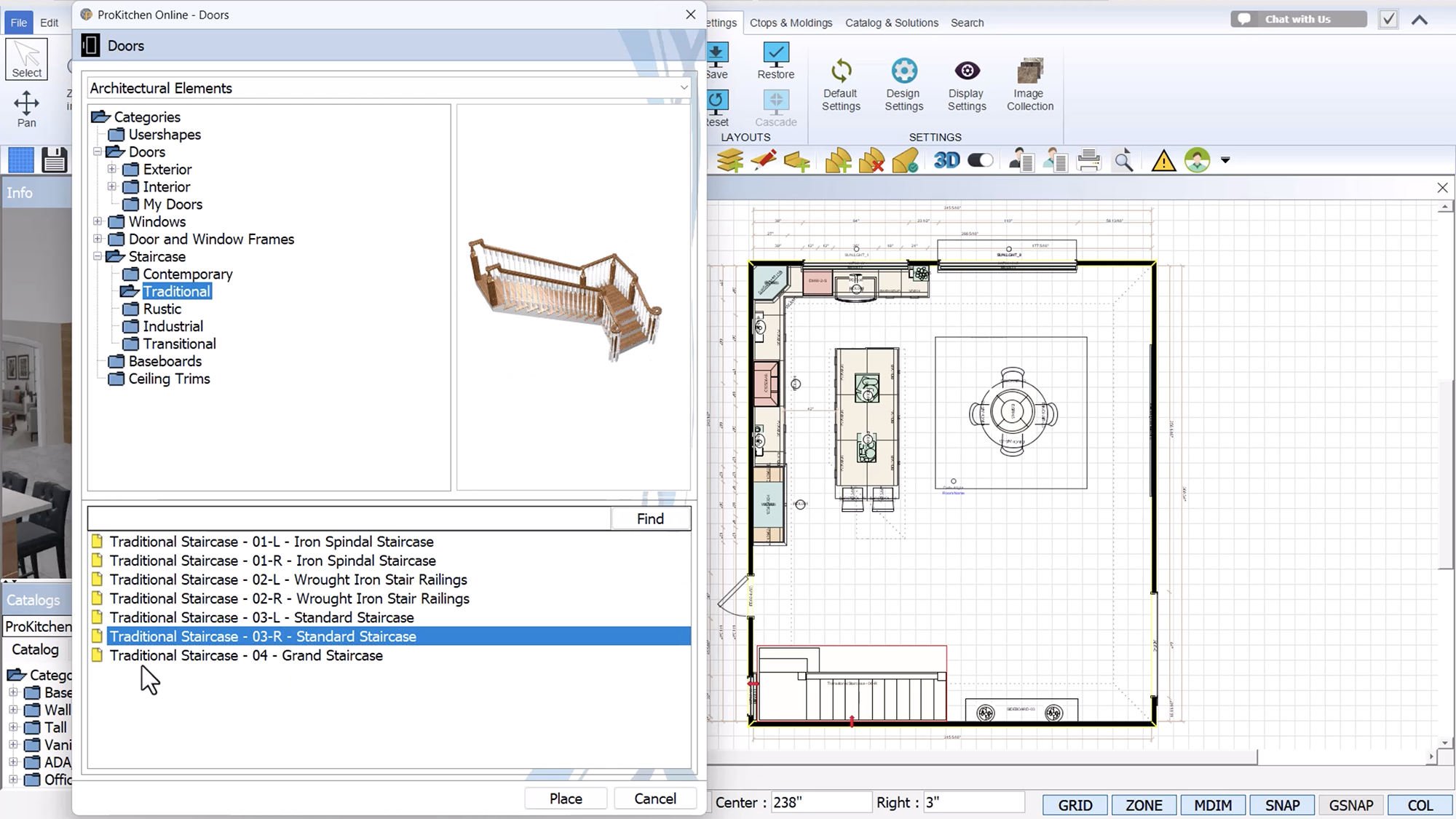 The Staircase Collection | ProKitchen Software